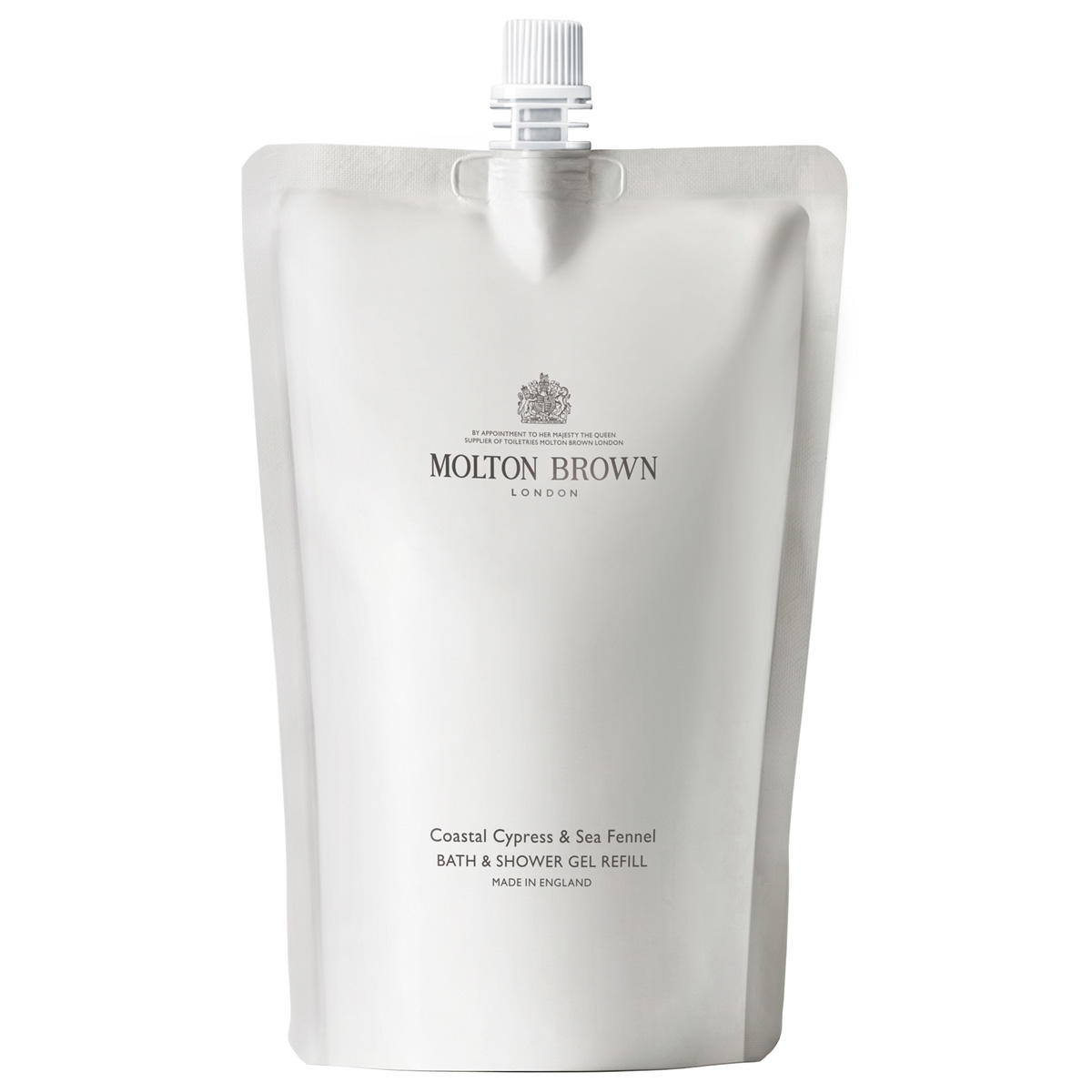 MOLTON BROWN Coastal Cypress & Sea Fennel Bath & Shower Gel Refill 400 ml