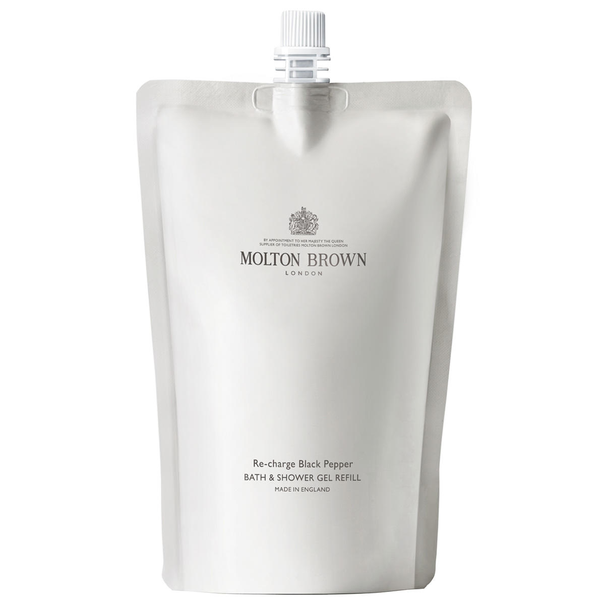 MOLTON BROWN Re-charge Black Pepper Bath & Shower Gel Refill 400 ml