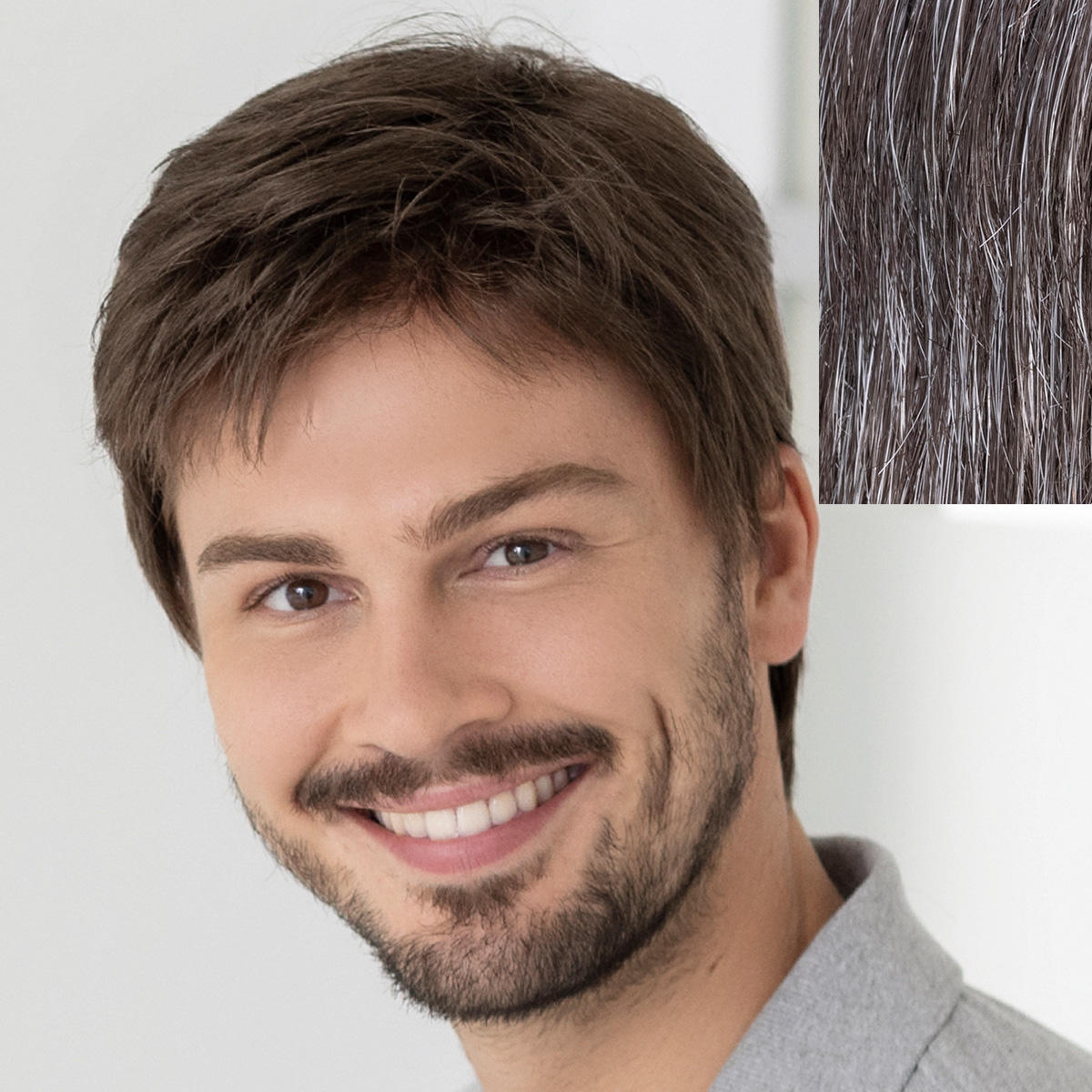 Ellen Wille Hairformance Parrucca di capelli sintetici Brad pepper mix