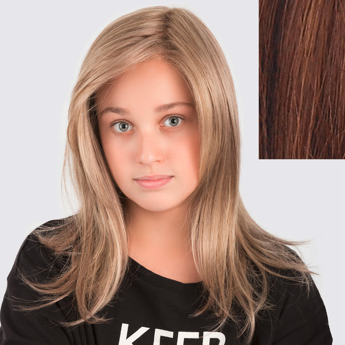 Ellen Wille Power Kids Kunsthaarperücke Sara chocolatebrown