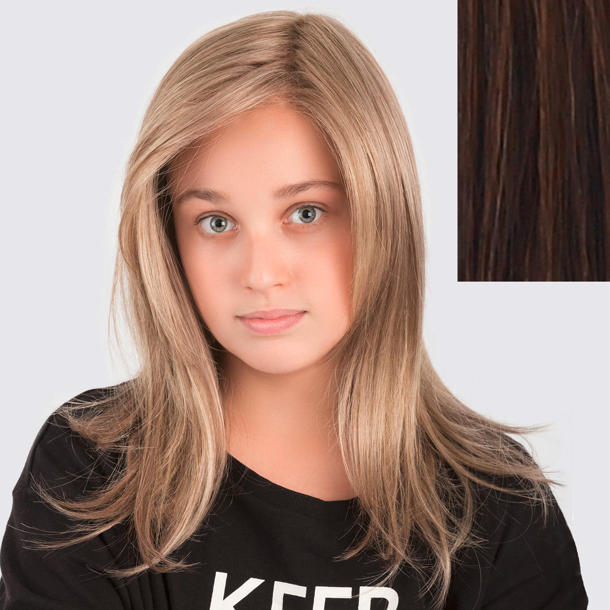 Ellen Wille Power Kids Kunsthaarperücke Sara darkbrown