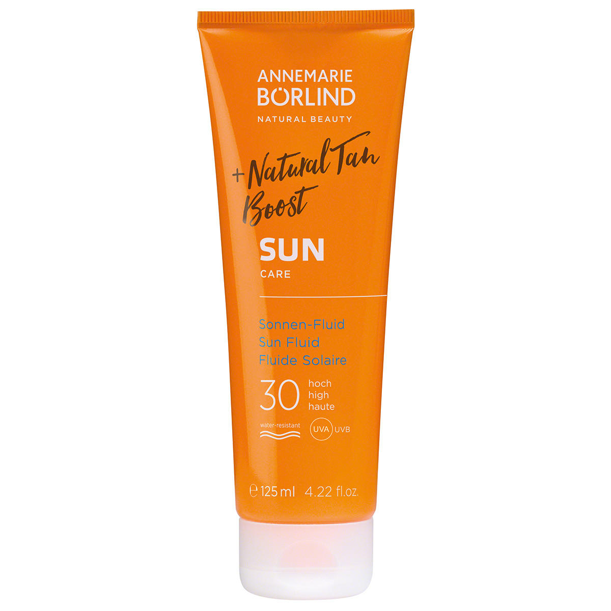 ANNEMARIE BÖRLIND SUN Natural Tan Boost Sonnen-Fluid SPF 30 125 ml
