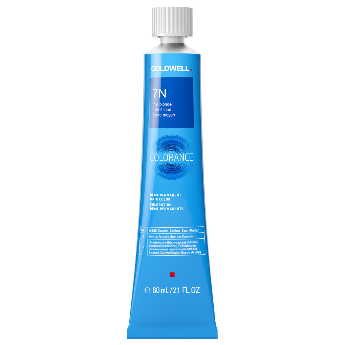 Goldwell Colorance Demi-Permanent Hair Color 7N Mittelblond 60 ml