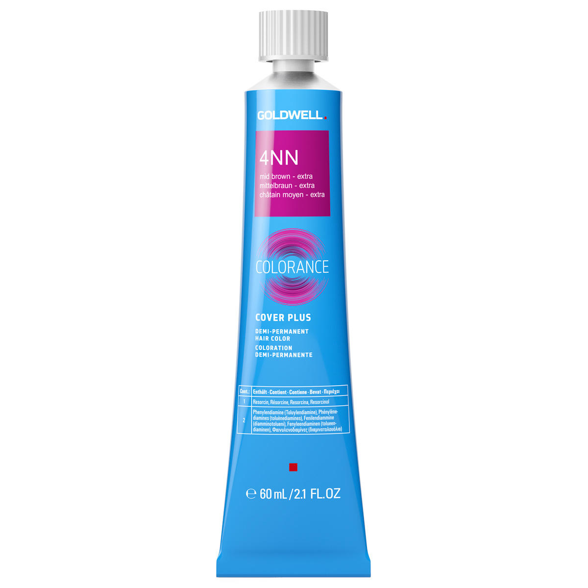 Goldwell Colorance Cover Plus Demi-Permanent Hair Color 4NN châtain moyen extra 60 ml