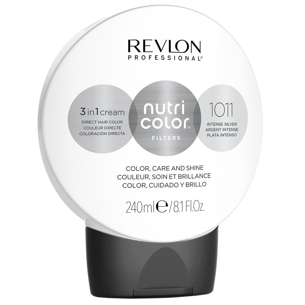 Revlon Professional Nutri Color Filter Kugel 1011 Intensives Silber 240 ml