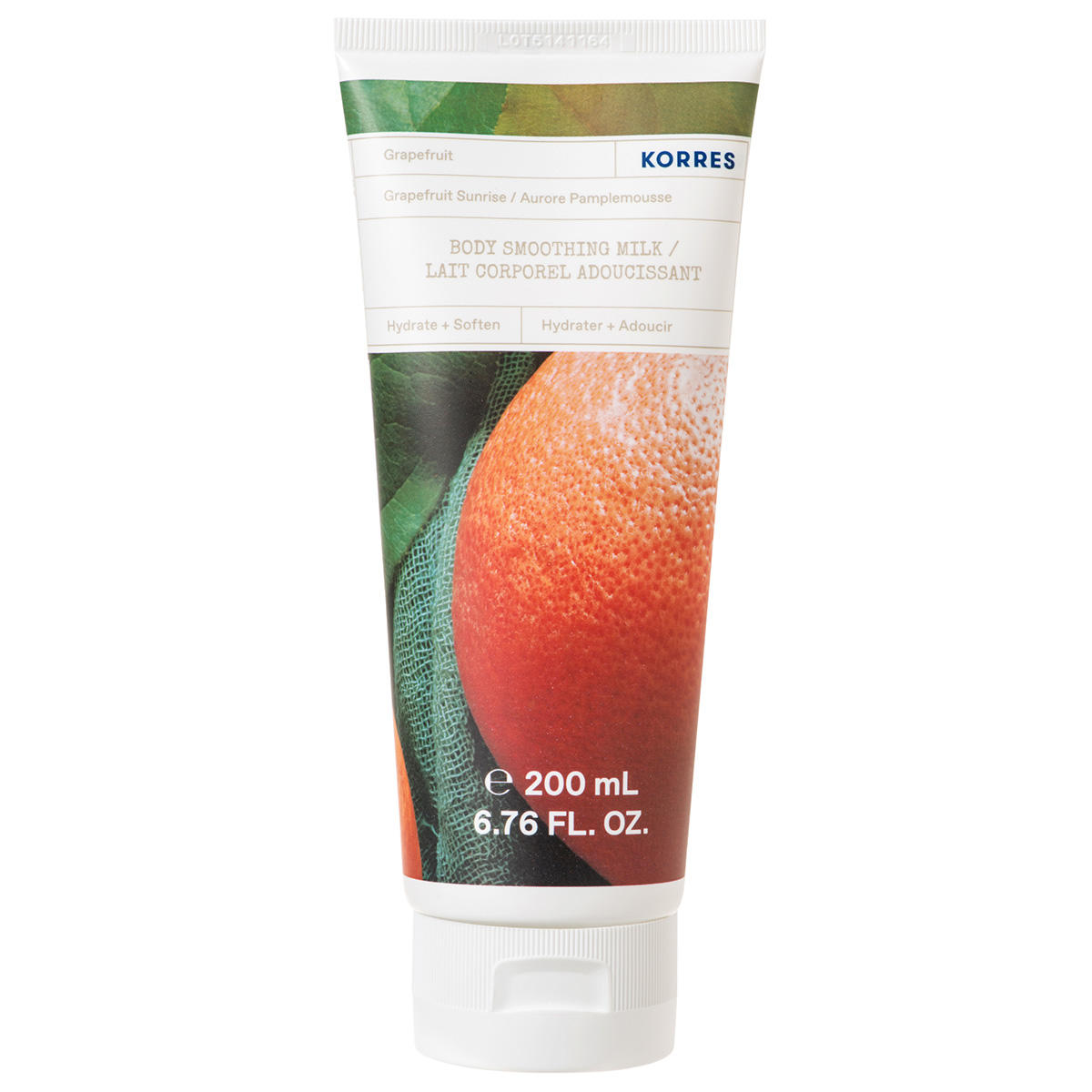 KORRES Grapefruit Sunrise Body Smoothing Milk 200 ml