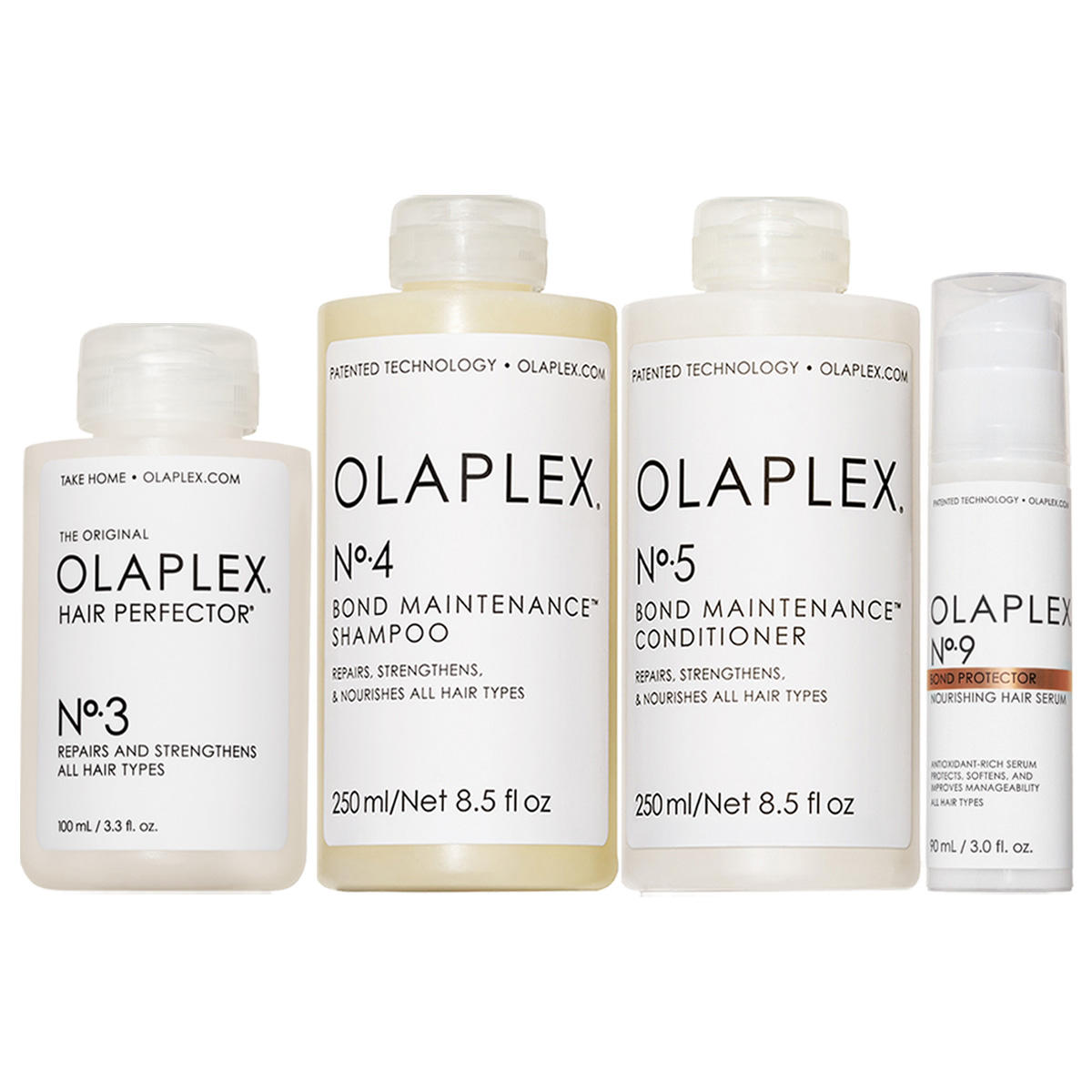 Olaplex Set No. 3 + No. 4 + No. 5 + No. 9