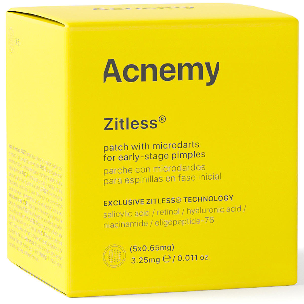 Acnemy ZITLESS patches with microdarts 5 Stück