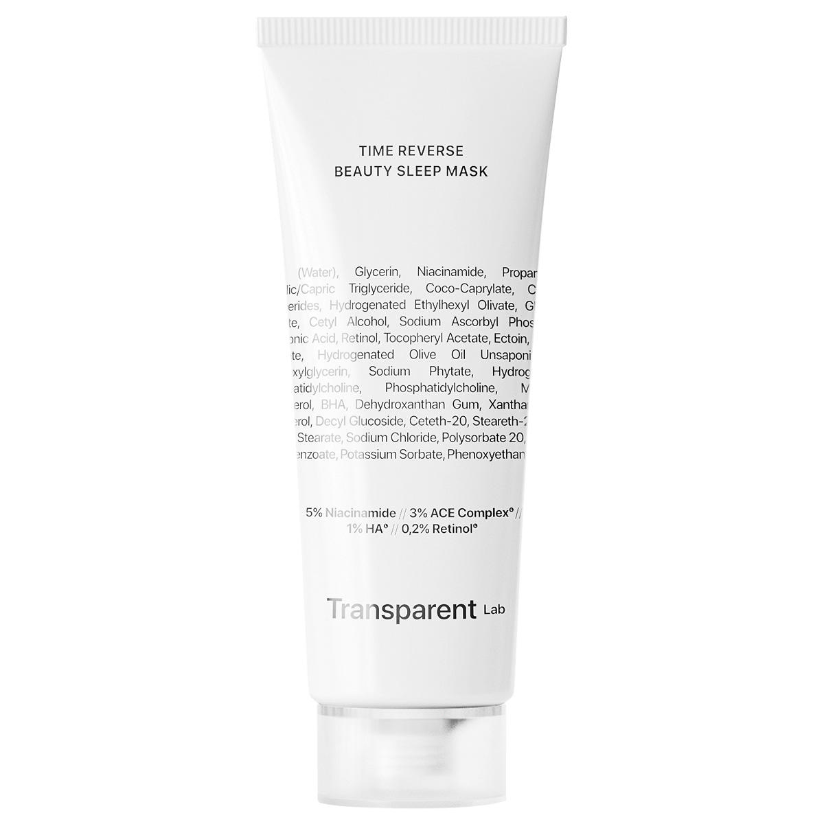 Transparent Lab Time Reverse Beauty Sleep Mask 75 ml