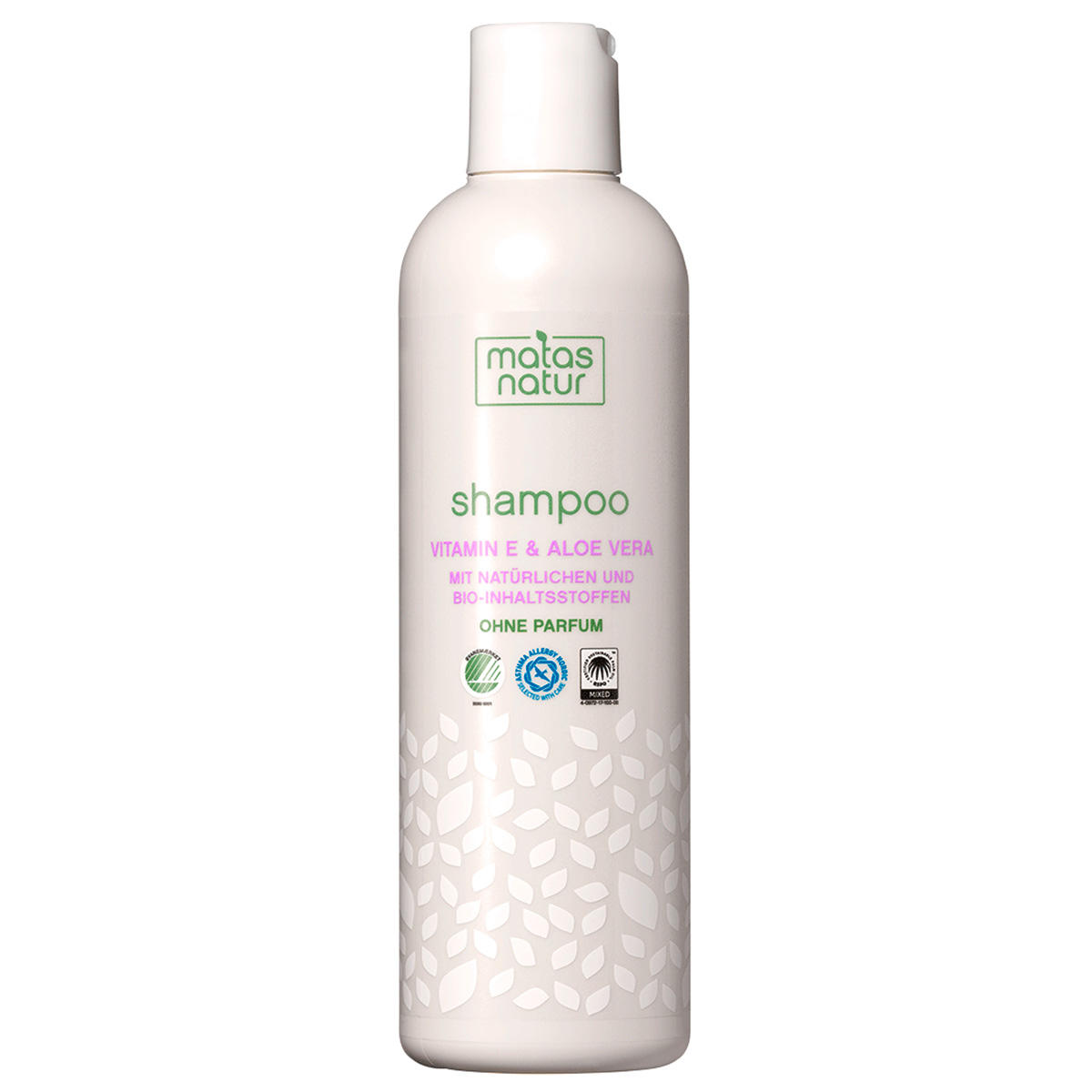 MATAS Natur Shampoo mit Bio-Aloe Vera und Vitamin E 400 ml