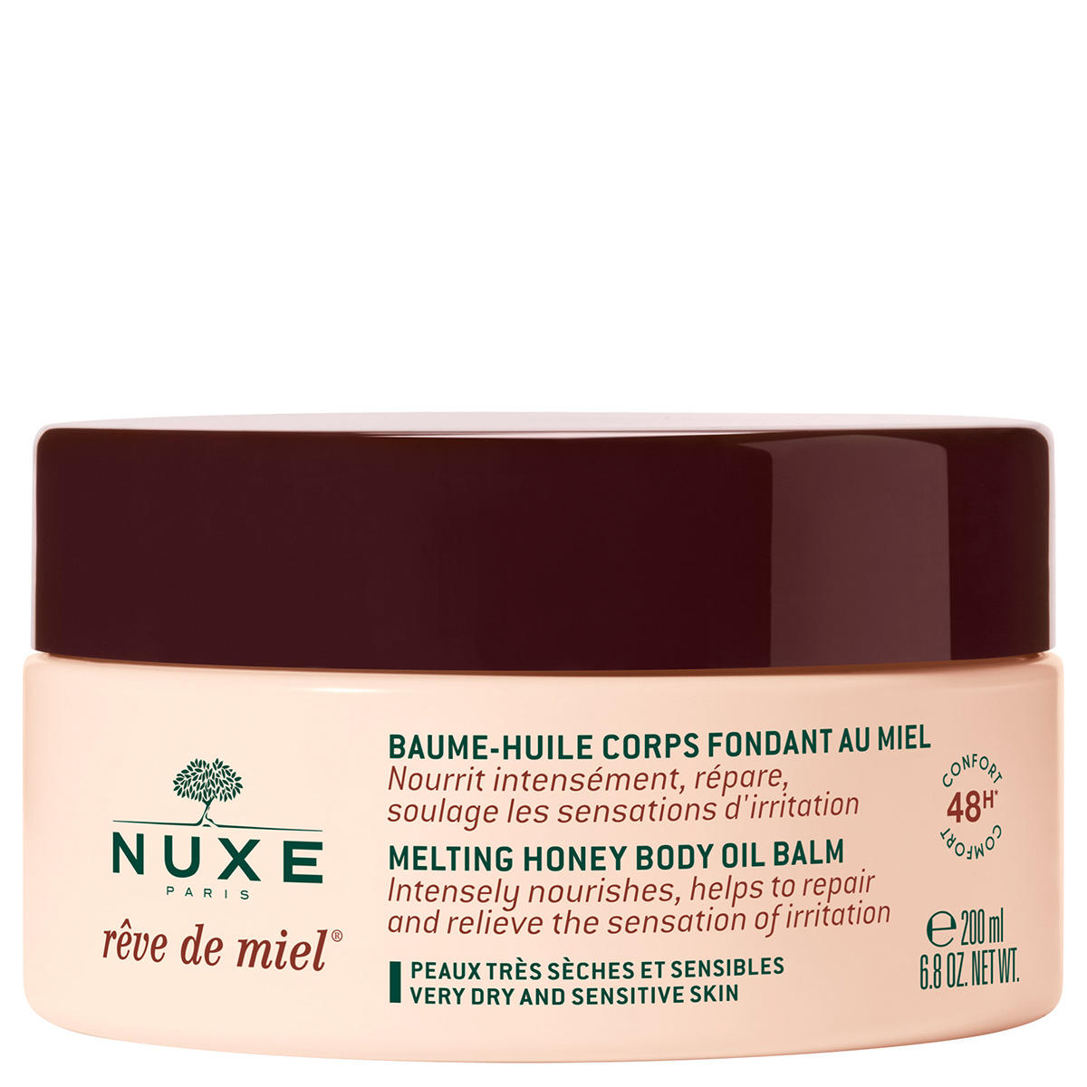 NUXE Rêve de Miel Zartschmelzender Honig-Ölbalsam für den Körper 200 ml