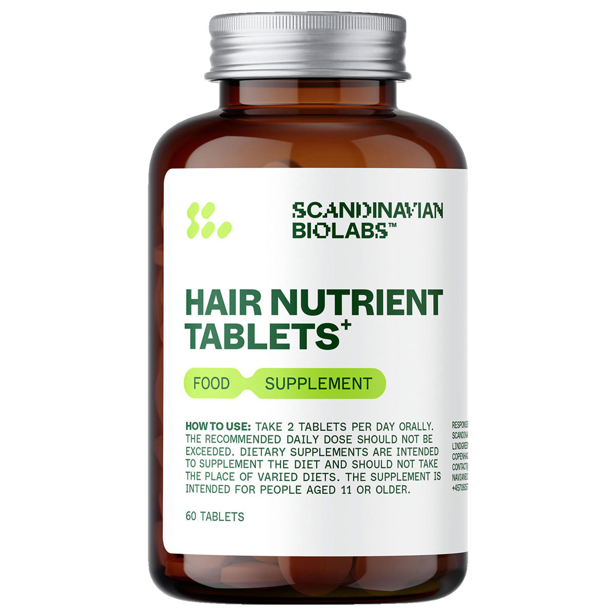 Scandinavian Biolabs Hair Nutrient Tablets 60 Stück