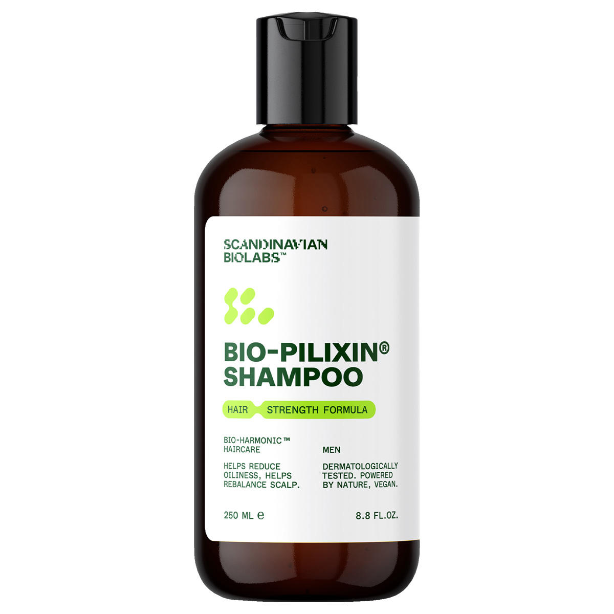 Scandinavian Biolabs Hair Strength Shampoo For Men 250 ml