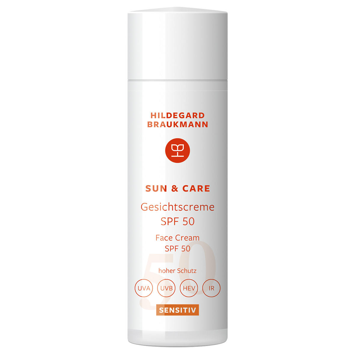 Hildegard Braukmann sun & care Gevoelige Gezichtscrème SPF 50 50 ml