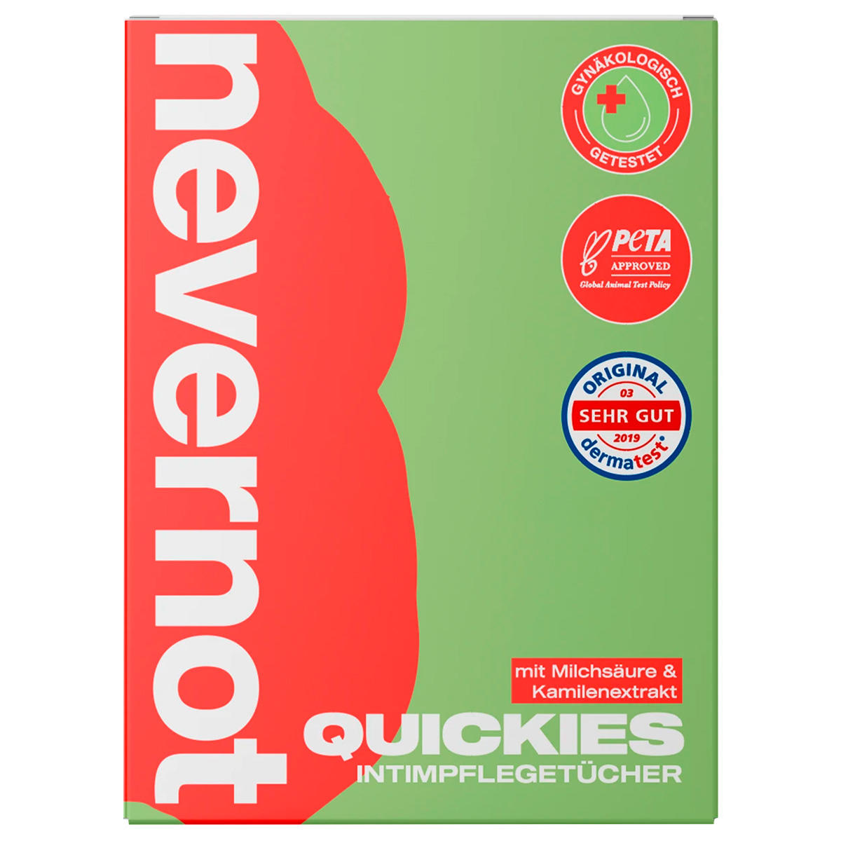 nevernot Quickies - Intimate Wipes Pro Packung 10 Stück