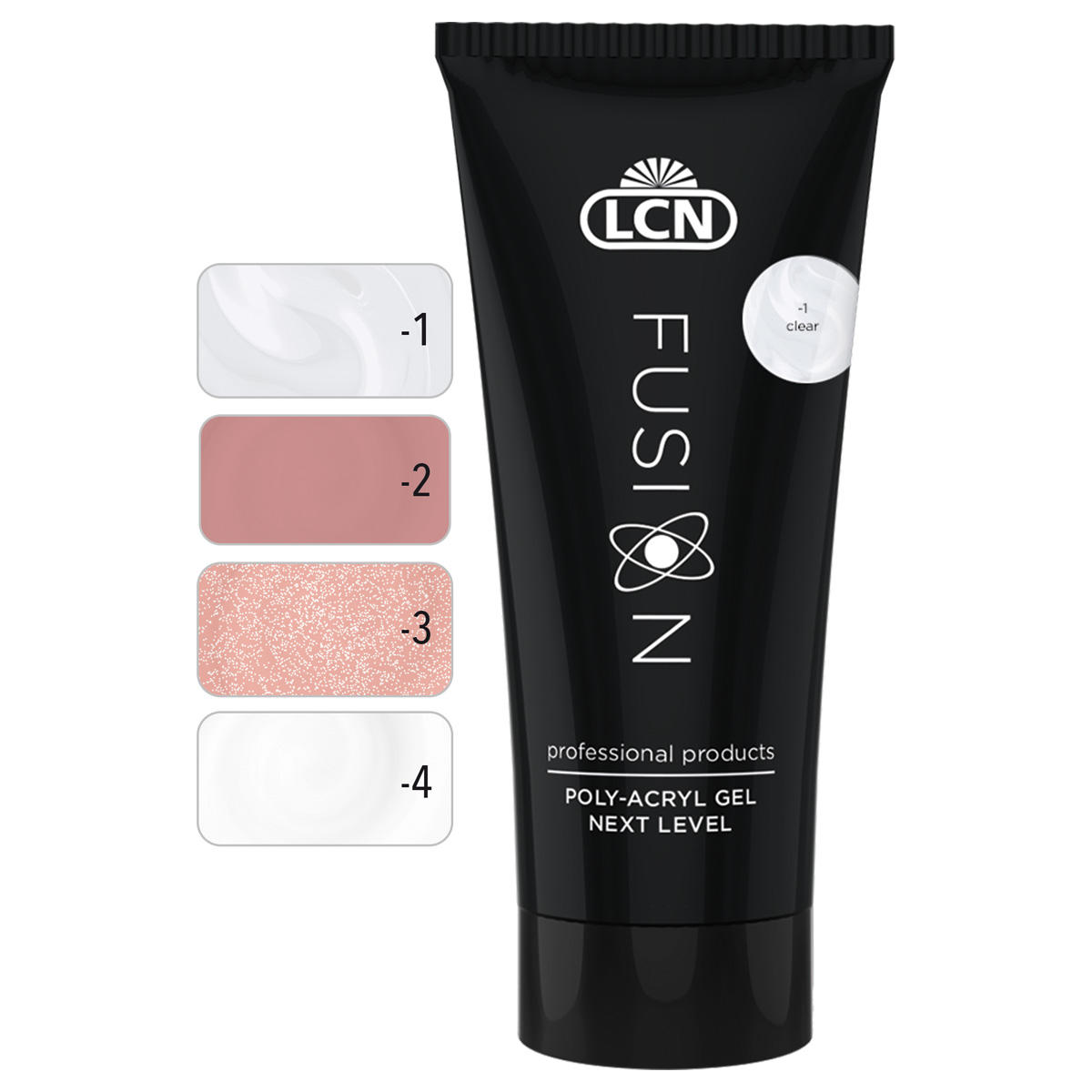 LCN Fusion Poly-Acryl Gel Next Level Clear 50 ml