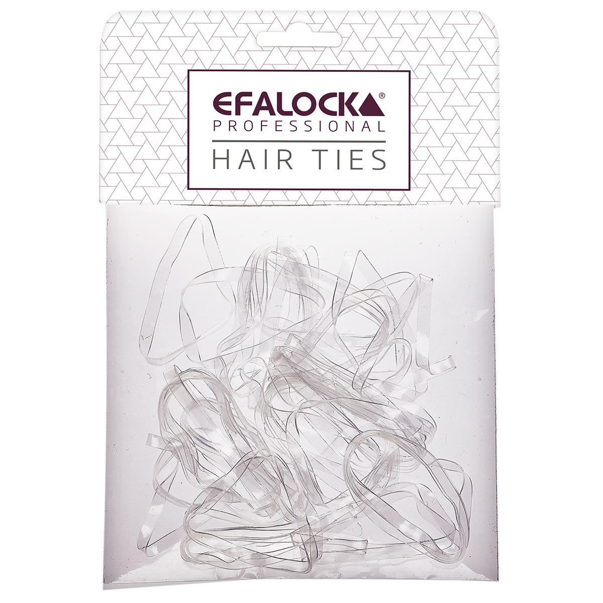 Efalock Rasta haargom transparant dik/groot
