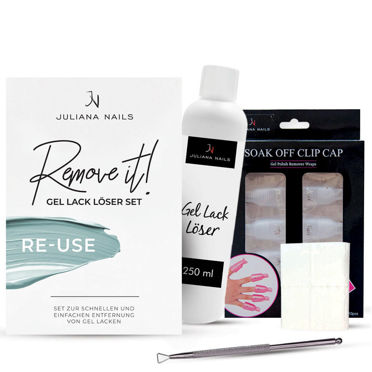 Juliana Nails Gel vernis verwijderaar set hergebruik