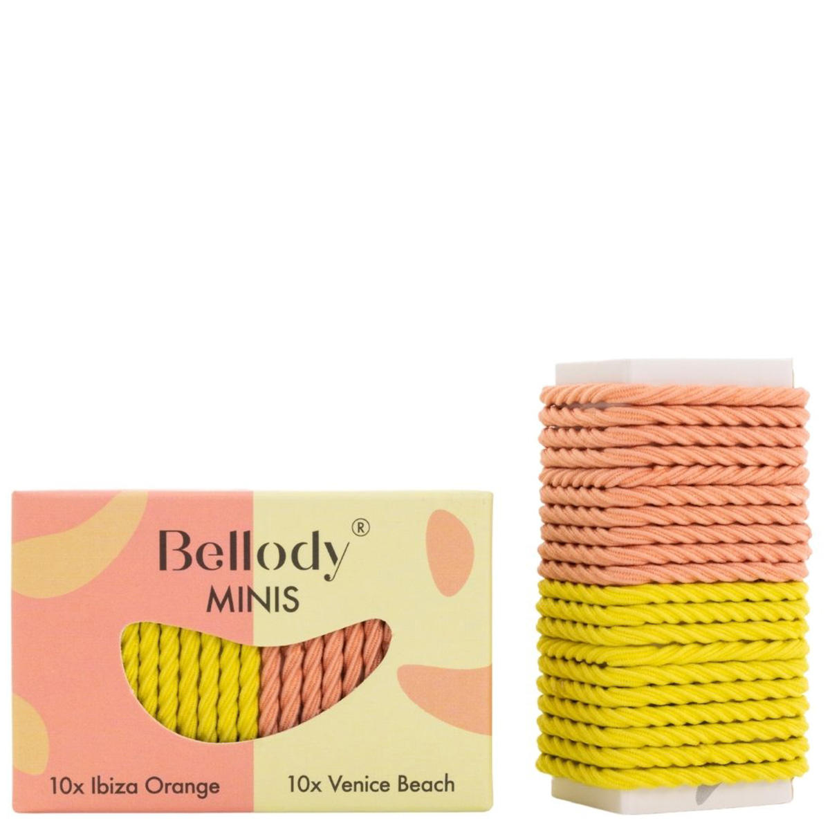 Bellody Minis hair ties Ibiza Orange/Venice Beach 20 Stück