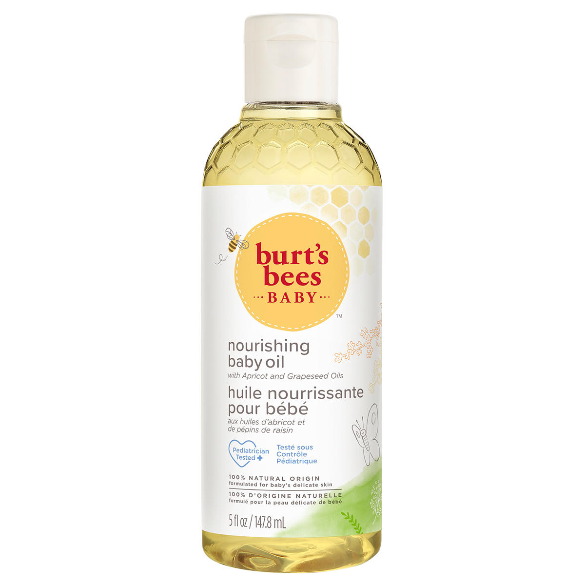 Burt ́s Bees BABY Nourishing Baby Oil 147,8 ml