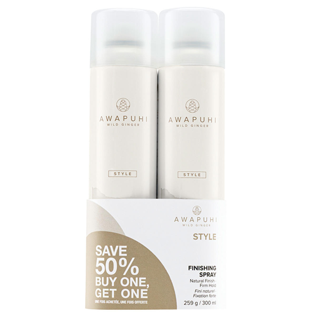 Paul Mitchell Awapuhi Wild Ginger Save on Duo Finishing Spray 2 x 300 ml
