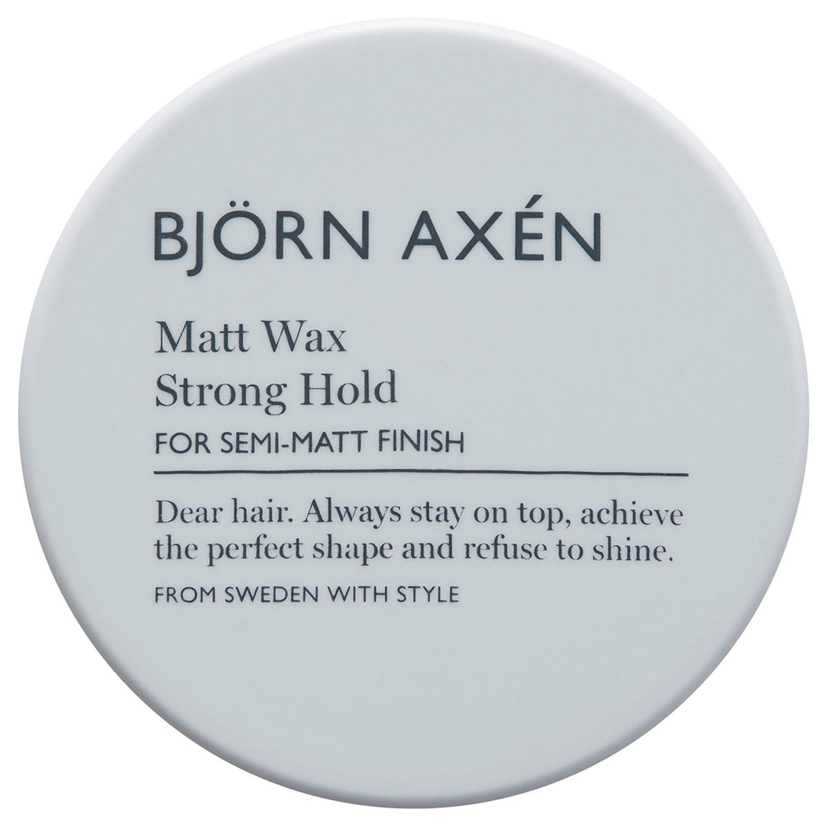 BJÖRN AXÉN Matt Wax Strong Hold 80 ml