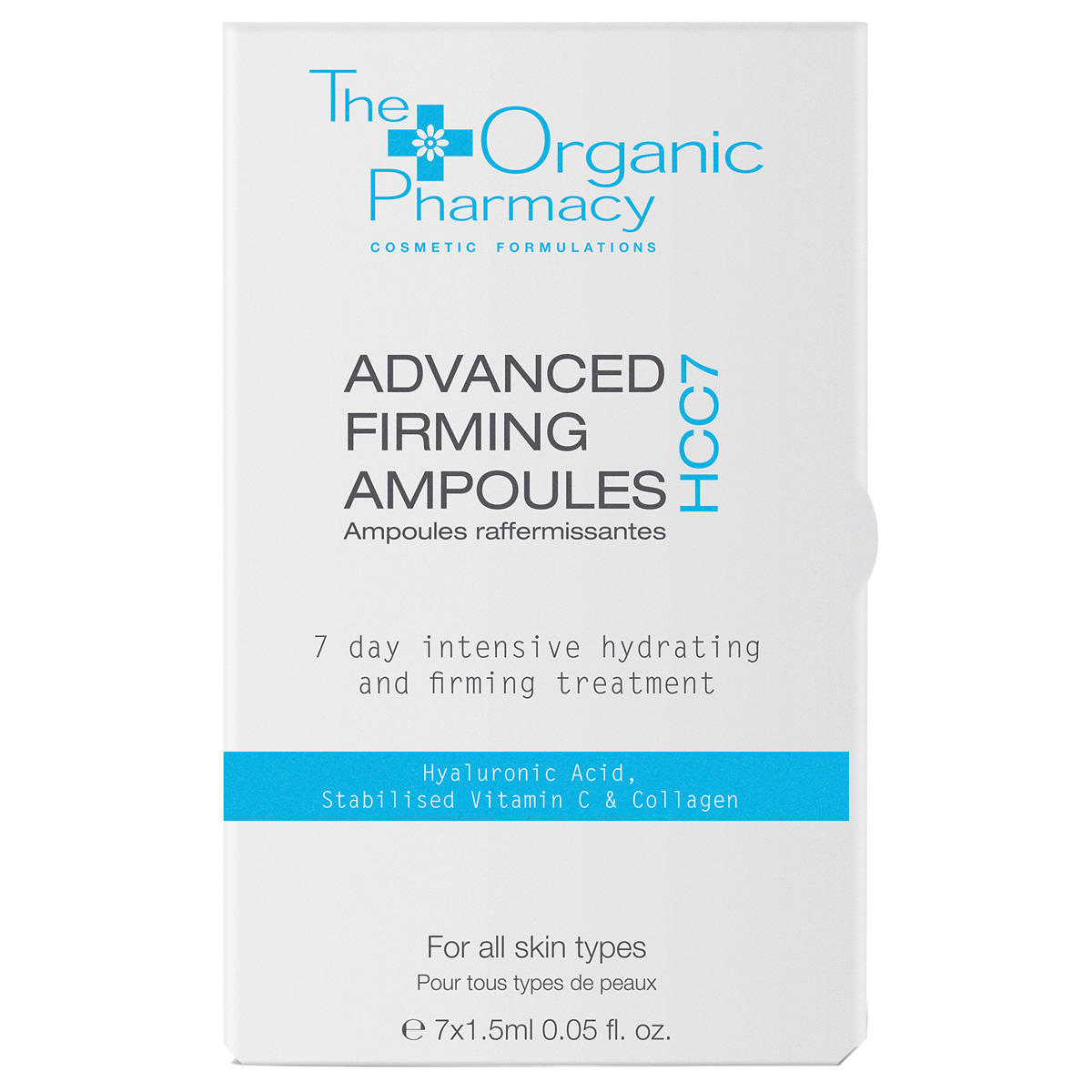 The Organic Pharmacy Advanced Firming Ampoules HCC7 Packung mit 7 x 1,5 ml