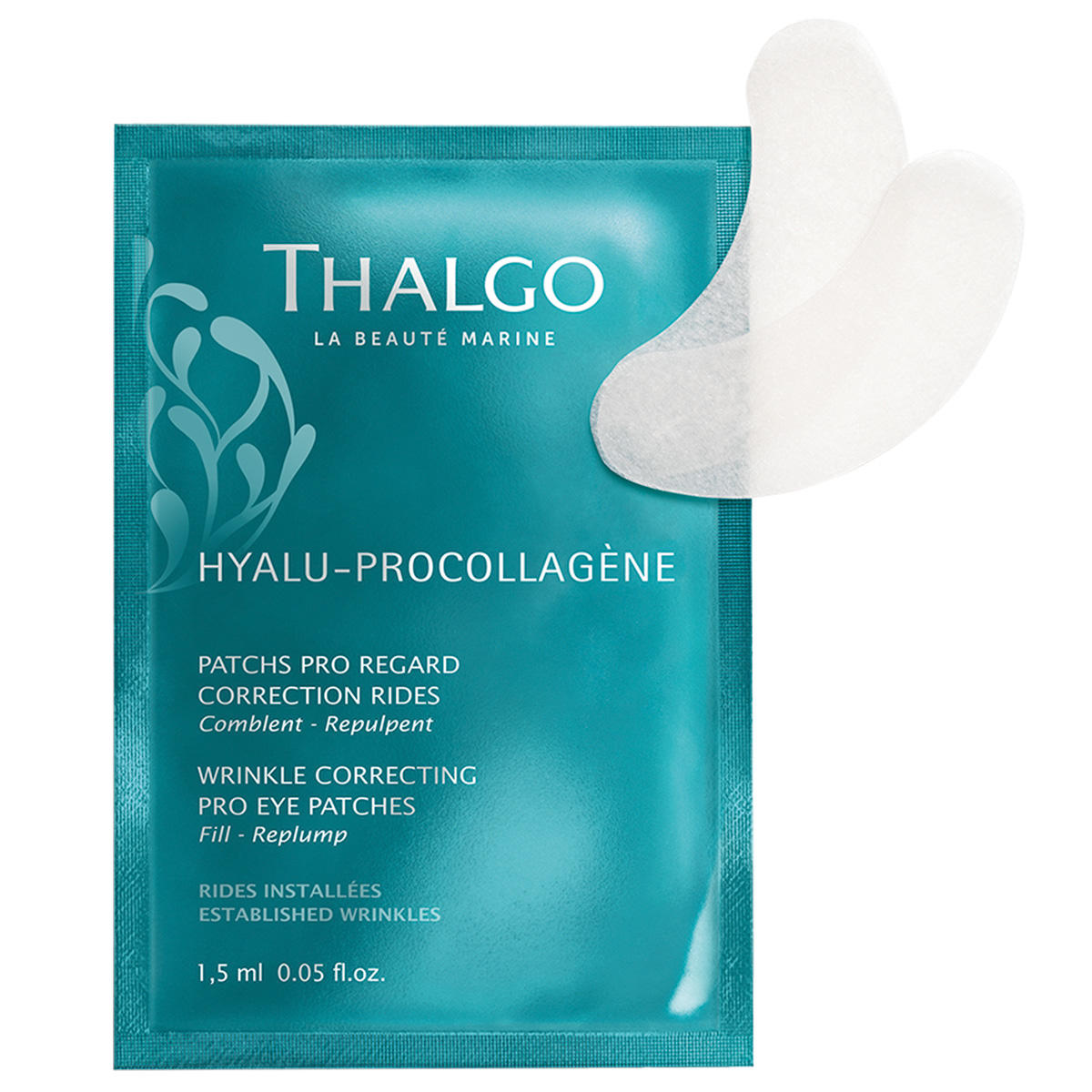 THALGO HYALU-PROCOLLAGÈNE Cuscinetti per gli occhi che correggono le rughe 8 Stück