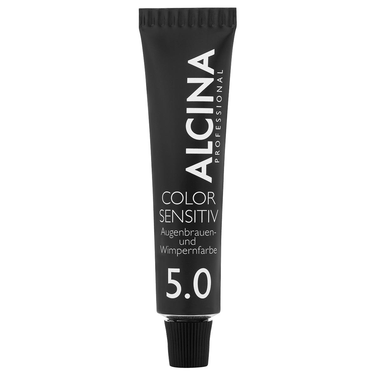 Alcina Color Sensitiv Teinture pour sourcils et cils 5.0 Hellbraun Tube 17 ml