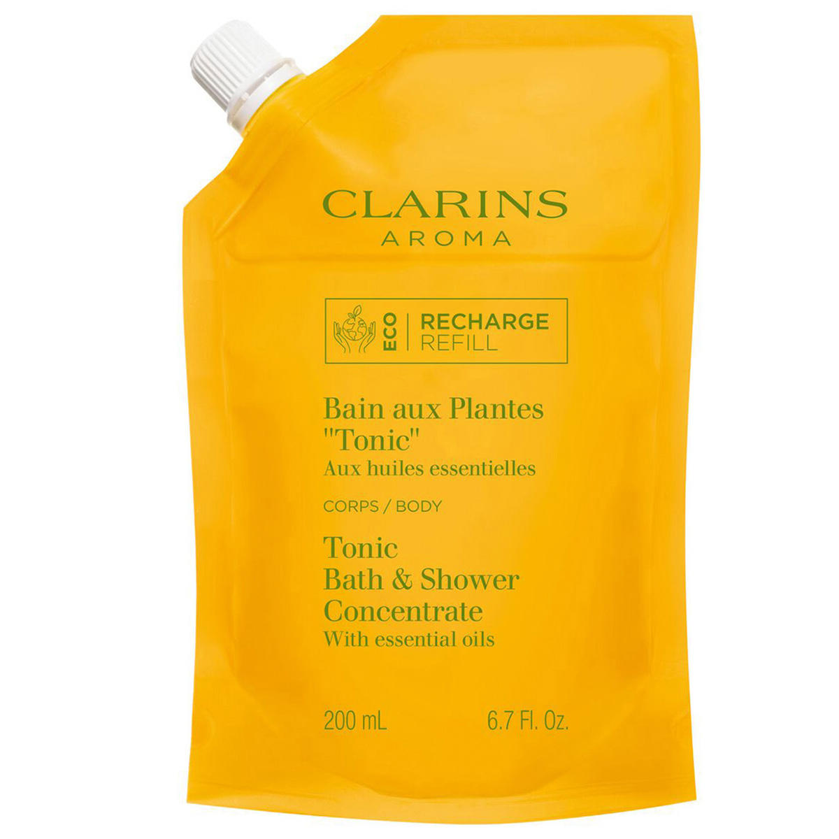 CLARINS Bain aux Plantes ""Tonic"" - Recharge 200 ml