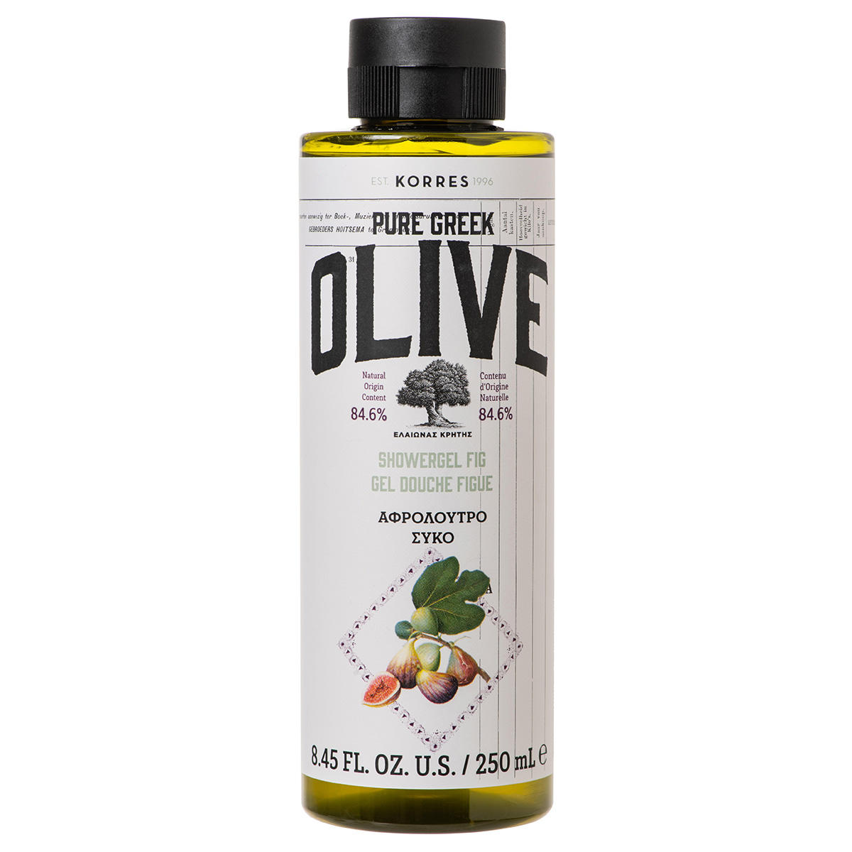KORRES Olive Gel doccia al fico 250 ml