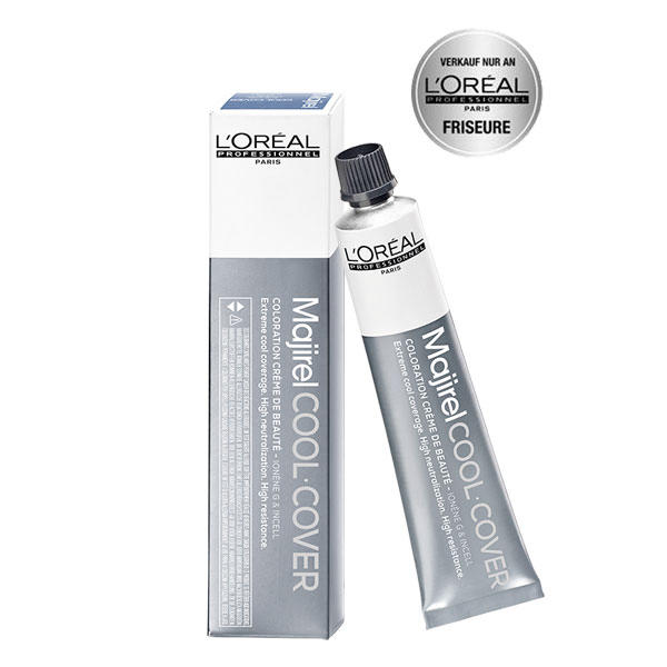 L'Oréal Professionnel Paris Majirel Cool Cover 8,11 Hellblond Tiefes Asch, Tube 50 ml