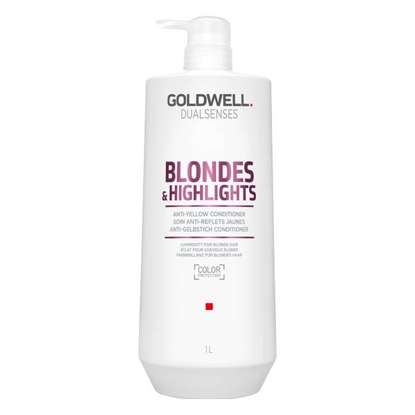 Goldwell Dualsenses Blondes & Highlights Anti-Yellow Conditioner 1 litro