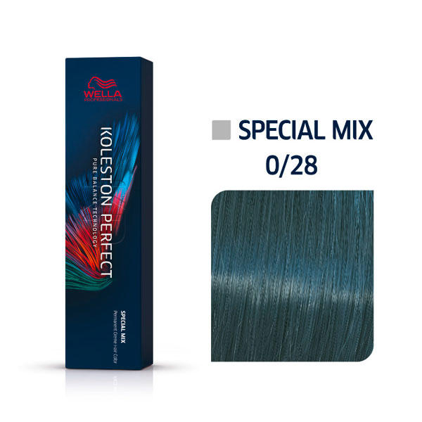 Wella Koleston Perfect Special Mix 0/28 Azul mate, 60 ml