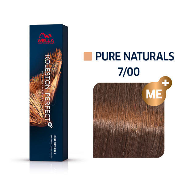 Wella Koleston Perfect ME+ Pure Naturals 7/00 Medium Blond Natural Intensive, 60 ml