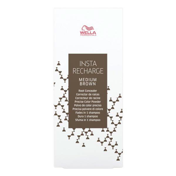 Wella Insta Recharge Powder Mittelbraun, 2,1 g