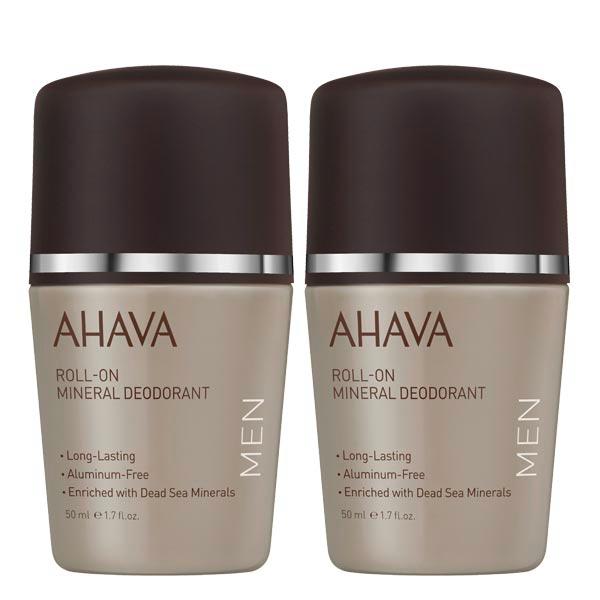 AHAVA Time To Energize MEN Deo Twin Pack Verpakking met 2 x 50 ml