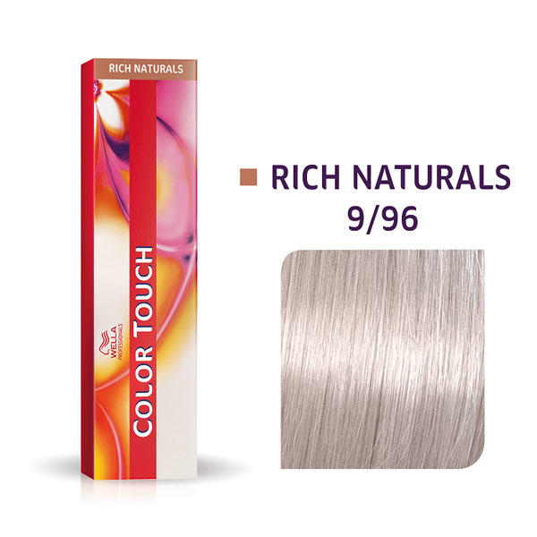 Wella Color Touch Rich Naturals 9/96 Licht Blond Cendré Violet