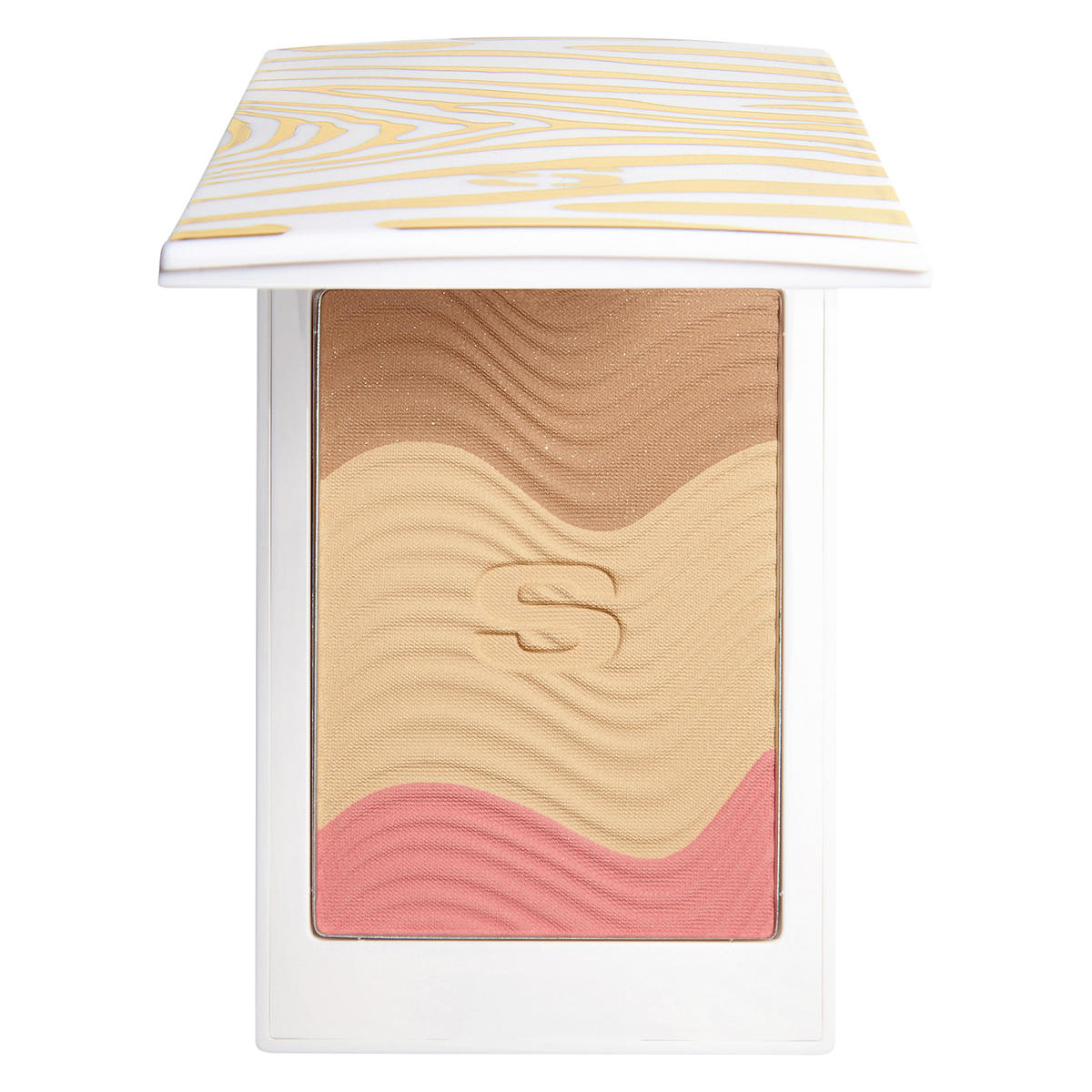 Sisley Paris Phyto-Touche Poudre Éclat Soleil Trio Pêche Dorée, 11 g