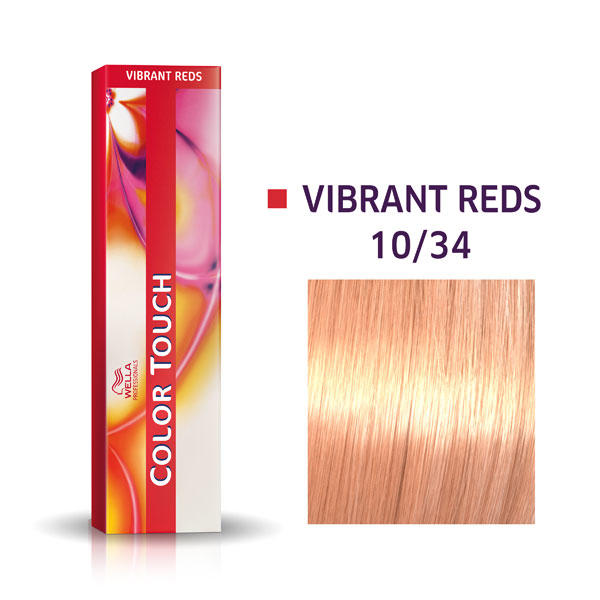 Wella Color Touch Vibrant Reds 10/34 Biondo chiaro chiaro