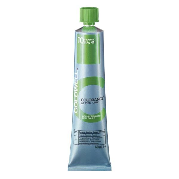 Goldwell Colorance Express Toning 10 Beige Mint Tube 60 ml