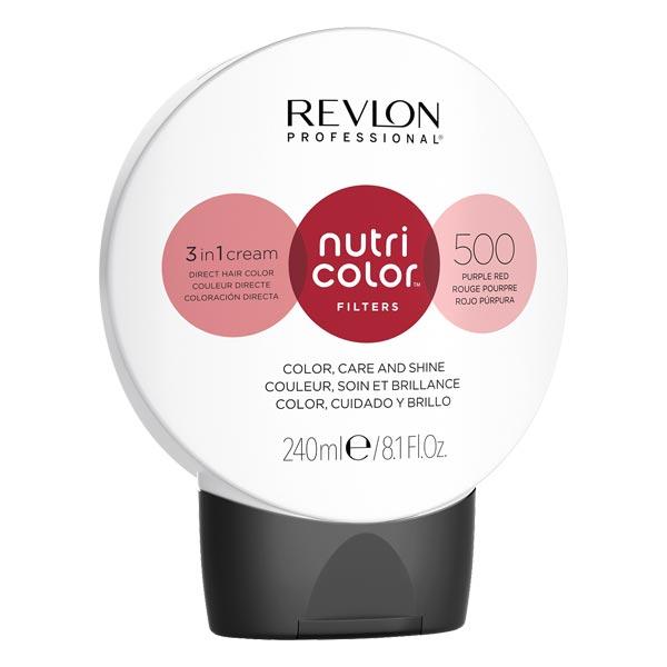 Revlon Professional Nutri Color Filter Kugel 500 Purpurrot 240 ml