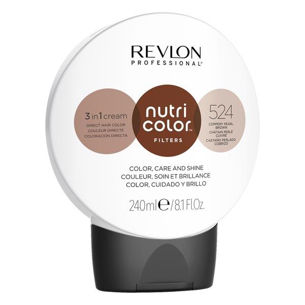Revlon Professional Nutri Color Filter Kugel 524 Braun Perlmutt-Kupfer 240 ml