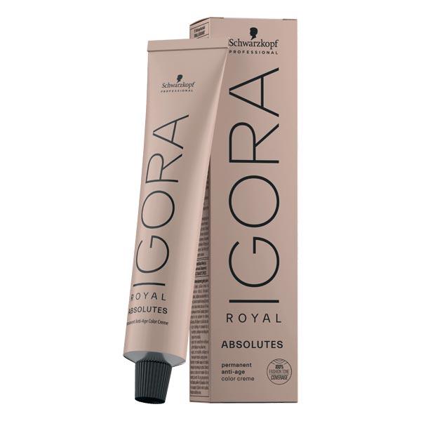 Schwarzkopf Professional IGORA ROYAL ABSOLUTES Permanent Color Creme 7-560 Mittelblond Gold Schoko Natur Tube 60 ml