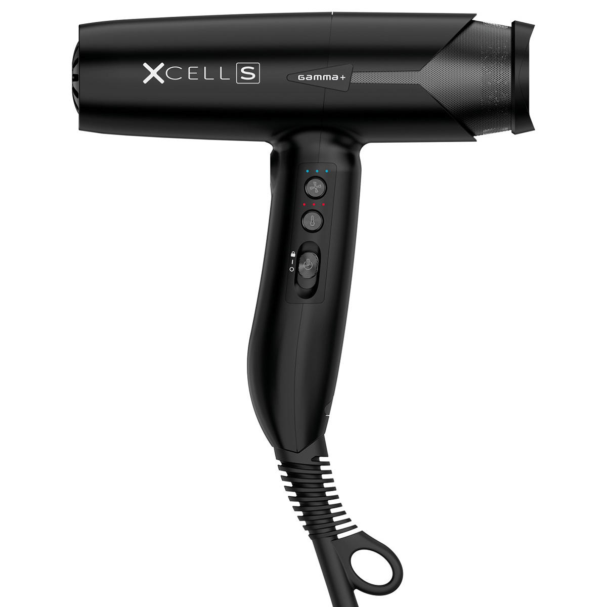 Gamma+ Xcell S Matt hair dryer Black