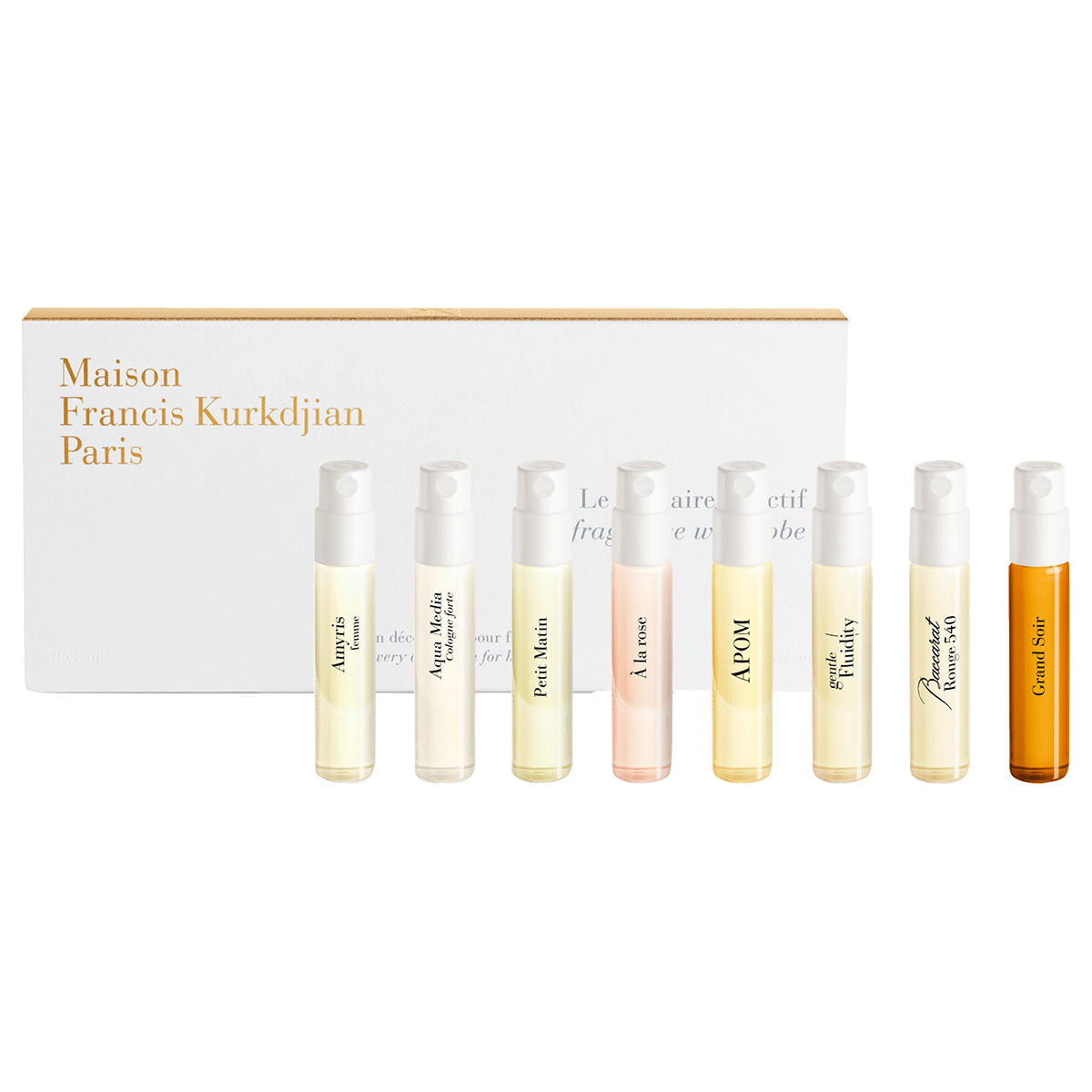 Maison Francis Kurkdjian Paris Mini Fragrance Wardrobe For Her 8 x 2 ml