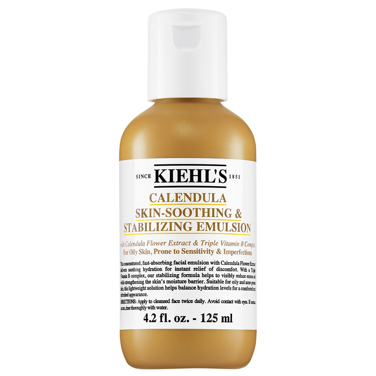 Kiehl's Calendula Skin-Soothing & Stabilizing Emulsion 125 ml