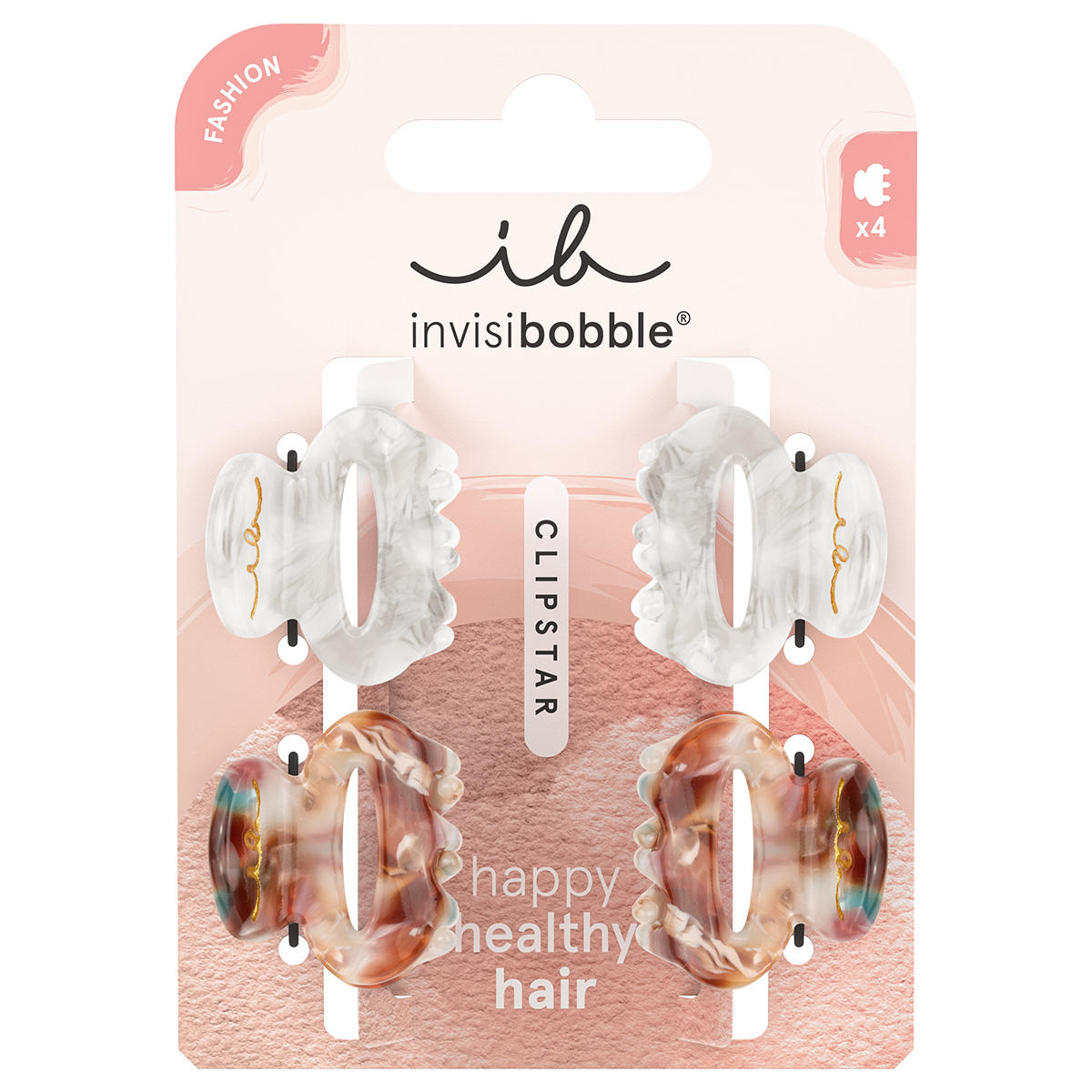 invisibobble CLIPSTAR Petit Bijoux 4 Stück