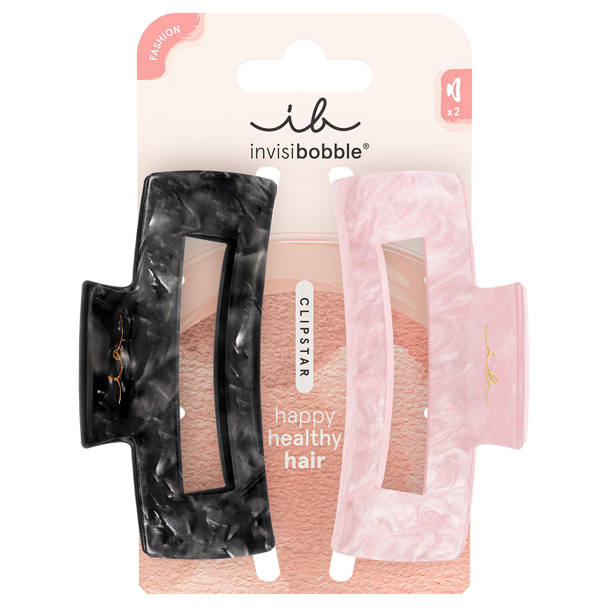 invisibobble CLIPSTAR Eclipse Glossy 2 Stück