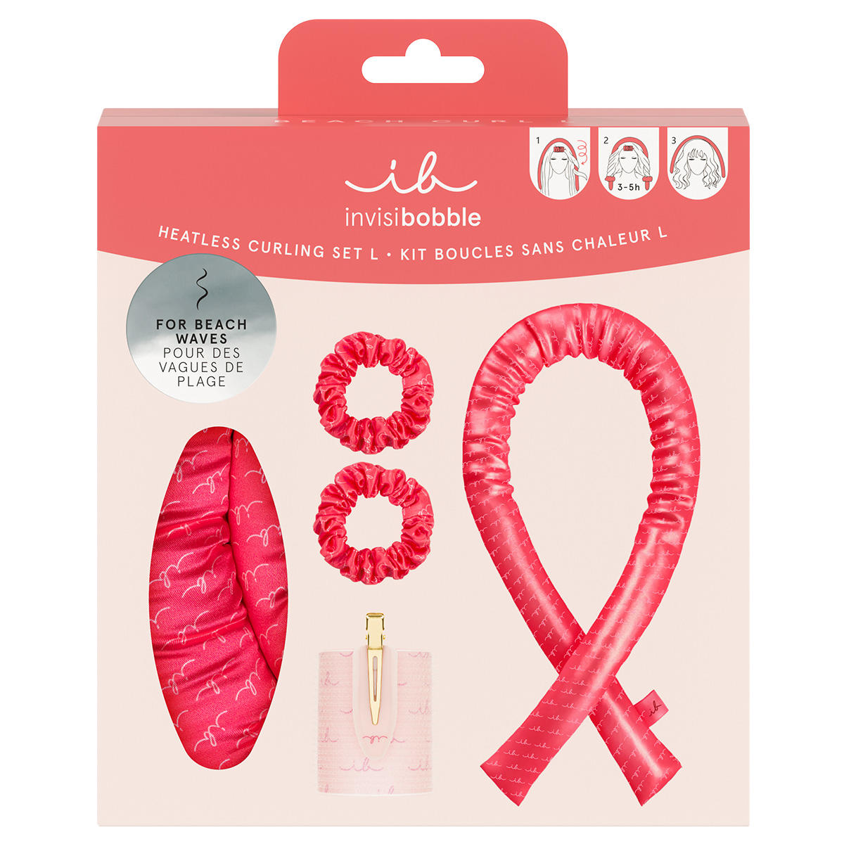 invisibobble Set arricciacapelli senza calore Beach Curl